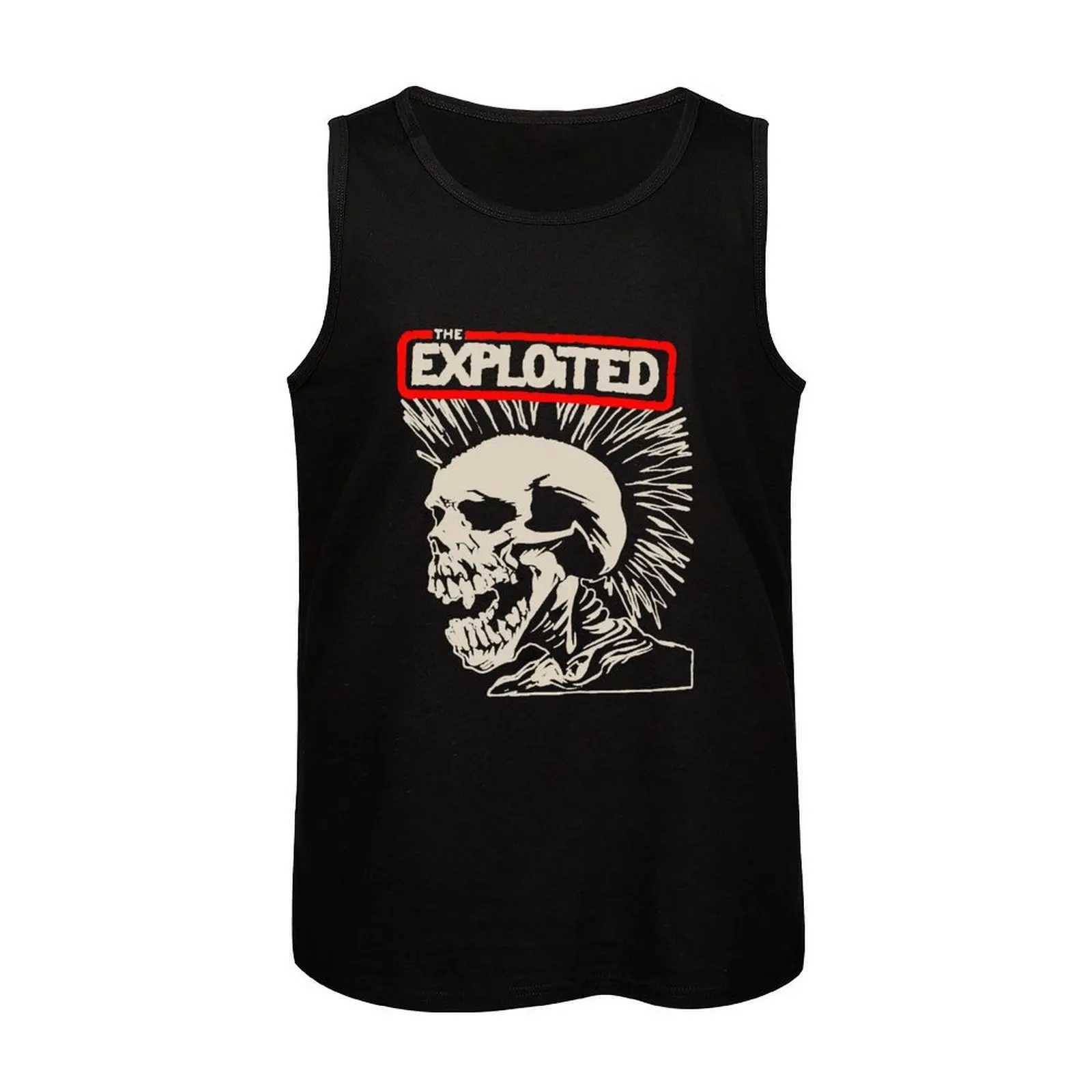 Explosive Tank Top Mens Wear Brand Mens Sleeveless T-shirt Mens Wear X250324