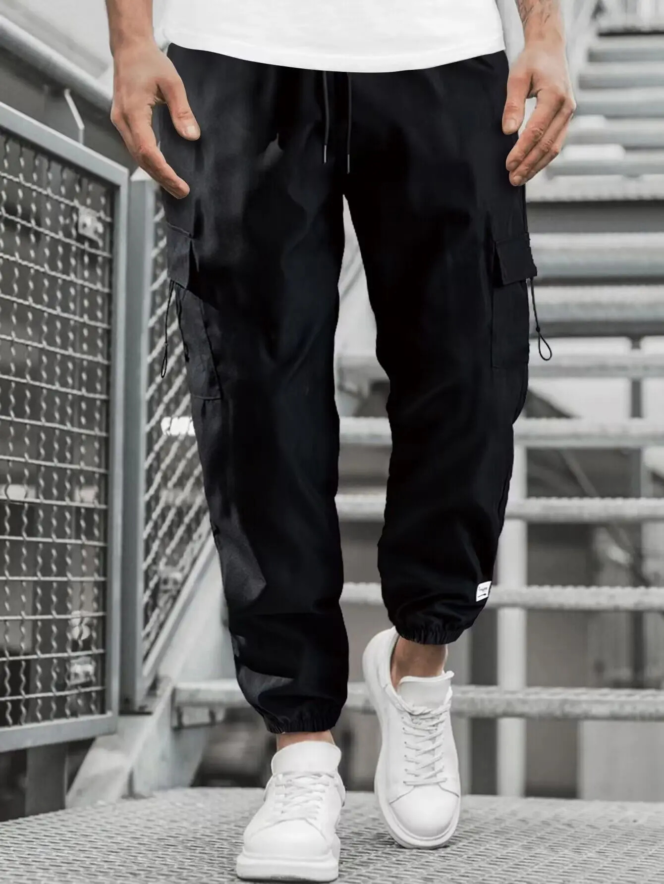 Commodity pants mens multi pocket camouflage sports street clothing casual plus size hiphop 250322