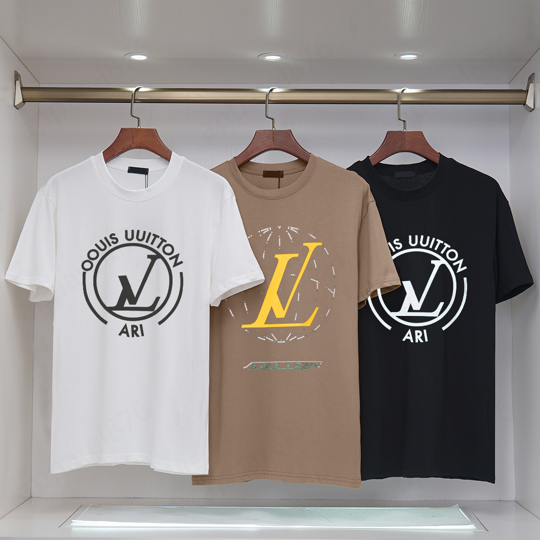 Designer t shirt Men's T Shirts couple Tees Casual summer Letter Print Short Sleeve Tops Cotton Loose shirt Men Women top plus size