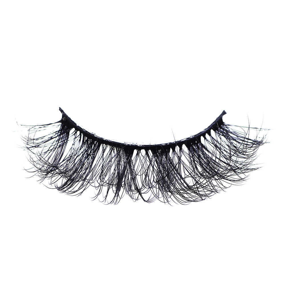 New product 7 pairs of fake eyelashes with thick exaggerated curls simulated eyelashes one-piece eyelashes W250324