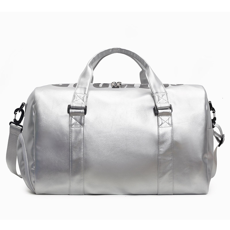 2025S Fashion Designer New Men S And Women S Large Capacity PU Fitness Travel Bag Outdoor Sports Handbag Dry Wet Separation Independent Shoe Compartme