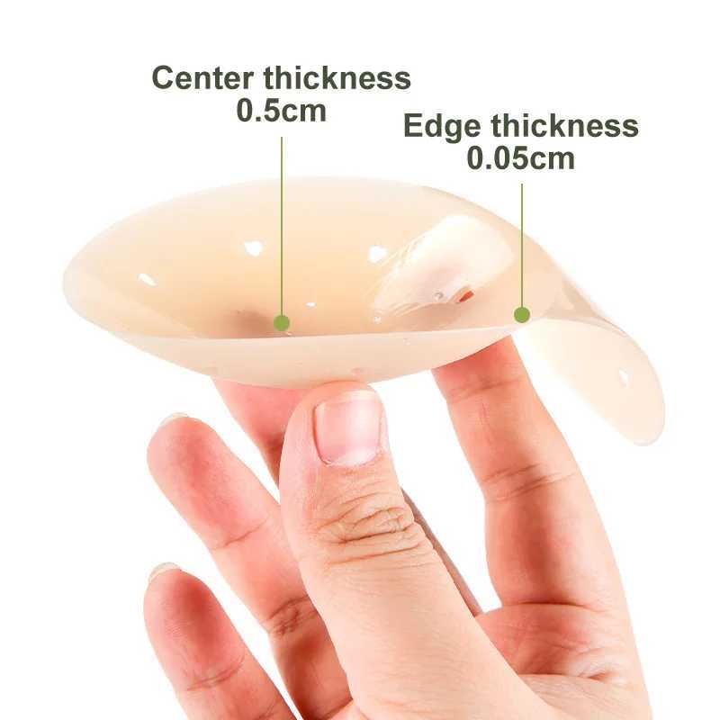 Silicone cushion adhesive bonding agent bra liner reusable breast pads for women stickers invisible chest tape underwearXJ250324