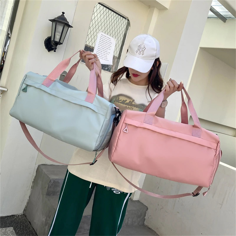 Personalized Gym Bag Wet And Dry Travel Bag Sports Training Bag Custom Female Yoga Bag Luggage Bag Weekend Bag Print Name 250314