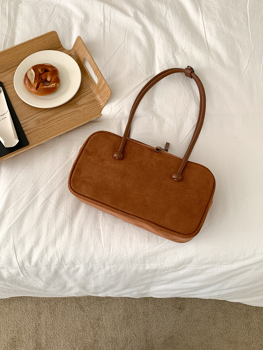 Simple Small Square Bag Portable 2024 Korean Version Of The New Shoulder Bag Large Capacity Female Simple Small Wind Armpit Bag for Women