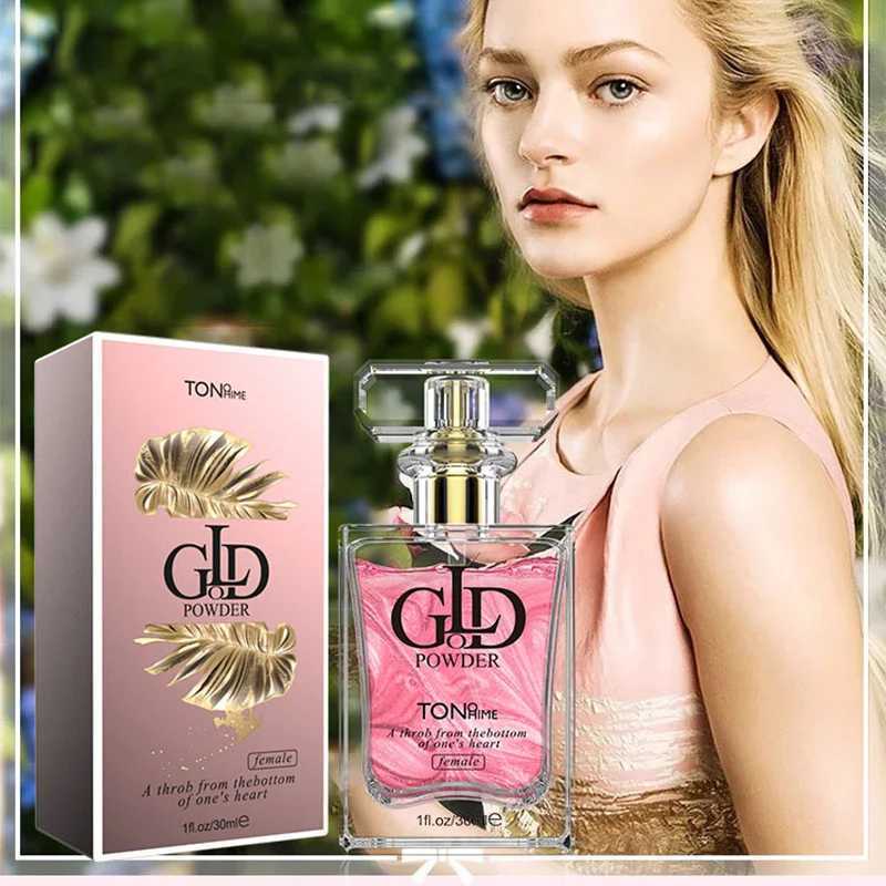 Pheromone Attractive Gold Plated perfume Irresistible Charming perfume Female Flirting Date Smell High Quality Lasting perfume M250324