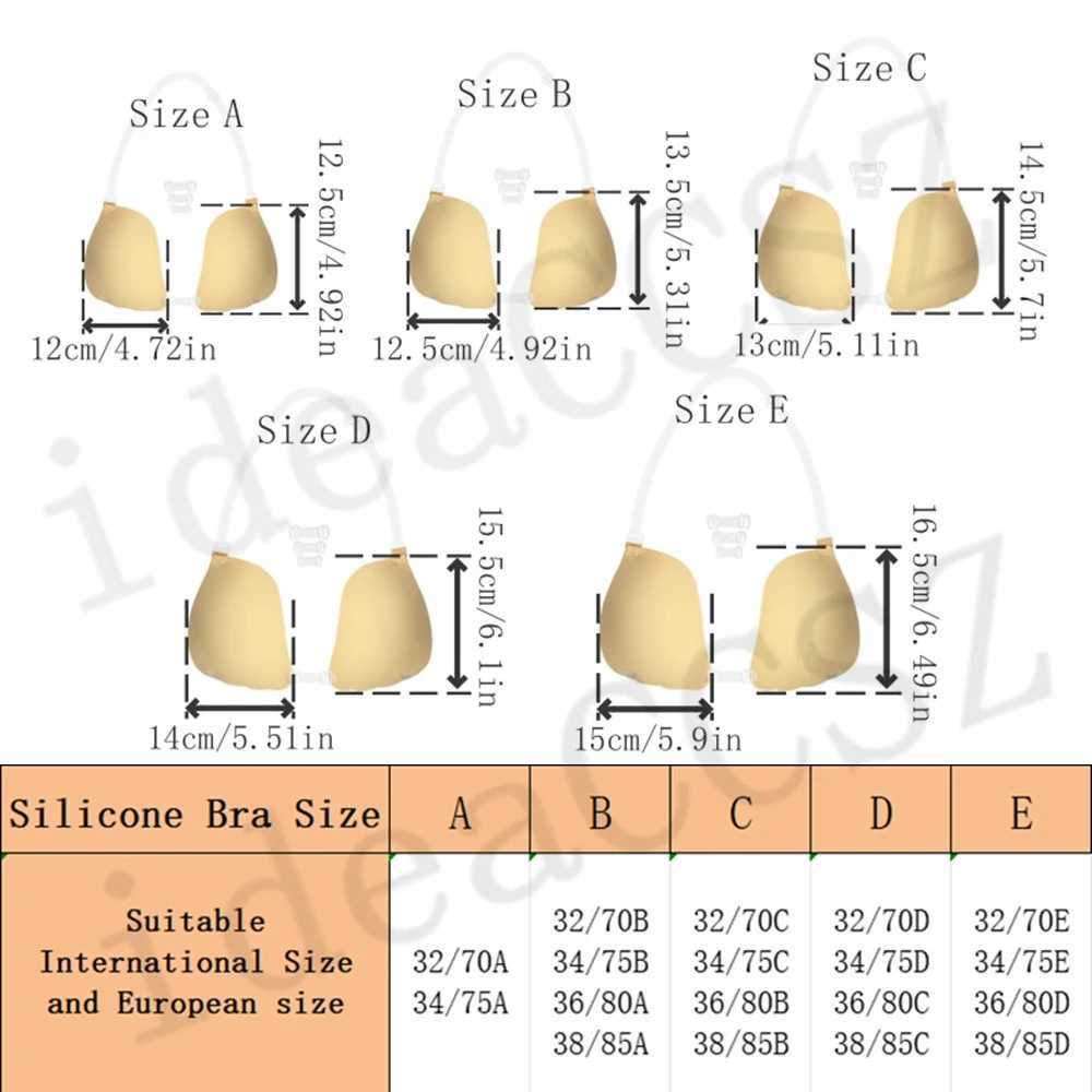 Reusable strapless self-adhesive silicone underwear suitable for womens invisible push up bras strapless lifting wedding underwearXJ250324