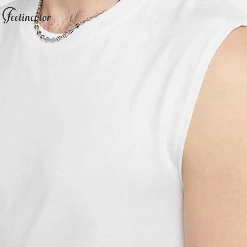 Black clover mens vest Asta printed vest black and white casual sleeveless T-shirt Japanese anime graphic T-shirt mens clothing X250324