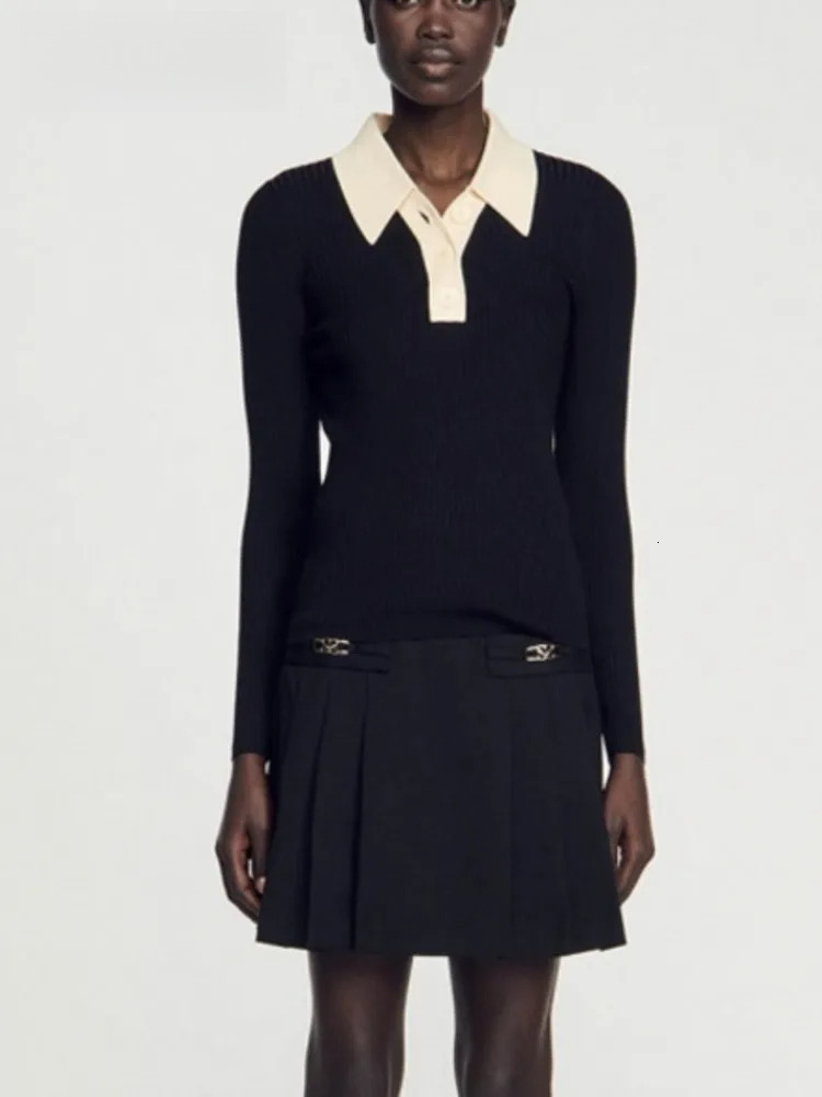 Temperament Solid Color Spring/Summer New Women's Wear Simple Versatile Compon Slimming Thin Knitted Dress