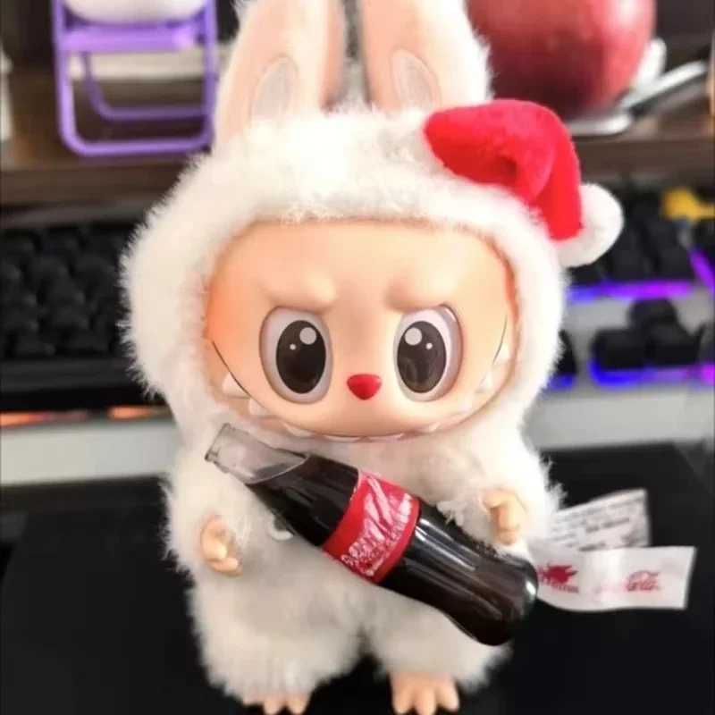 New Arrival New Labubu Coco Colo series vinyl plush pendant Macaron third-generation blind box childrens toy collection birthday gift T250324