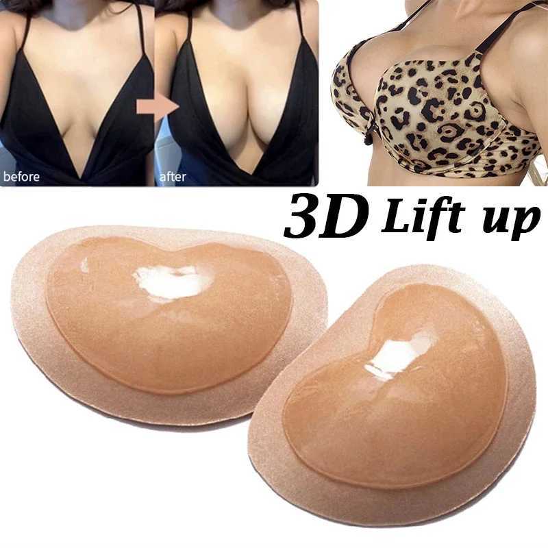 Womens invisible pad magic bra plugin sponge bra push up pad swimsuit silicone breast pad cushion cover stickerXJ250324