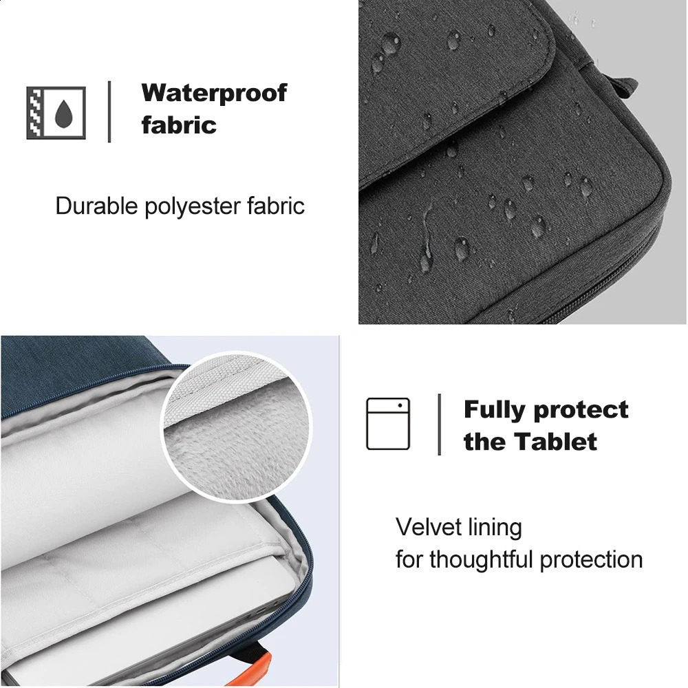 Shoulder Bag for Air M1 Case M2 13 inch Laptop Bag for iPad Air 5 Pro 12.9 11 10th Gen S9 8 7 Plus women / men 250314