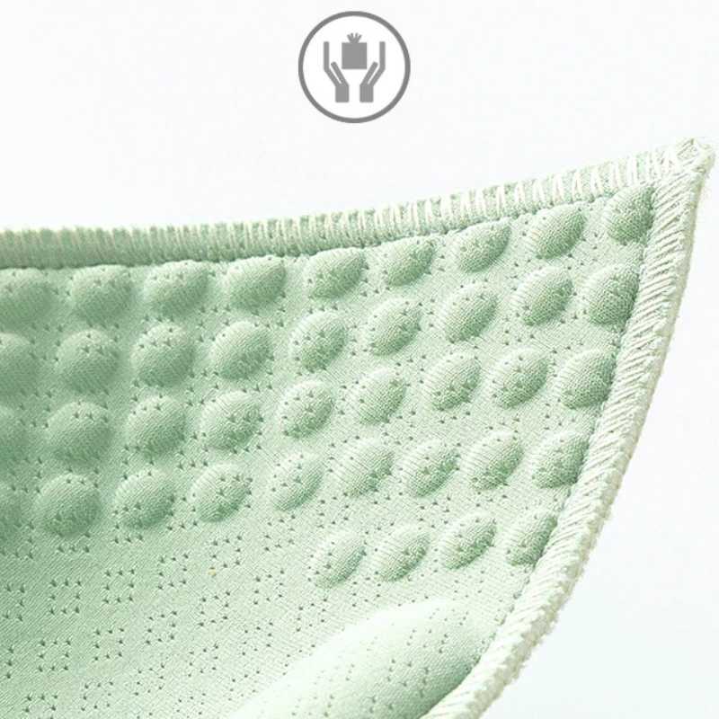 Bikini bra pads chest coasters womens shirt inserts accessories reusable bra inserts droplet shaped breast underwearXJ250324