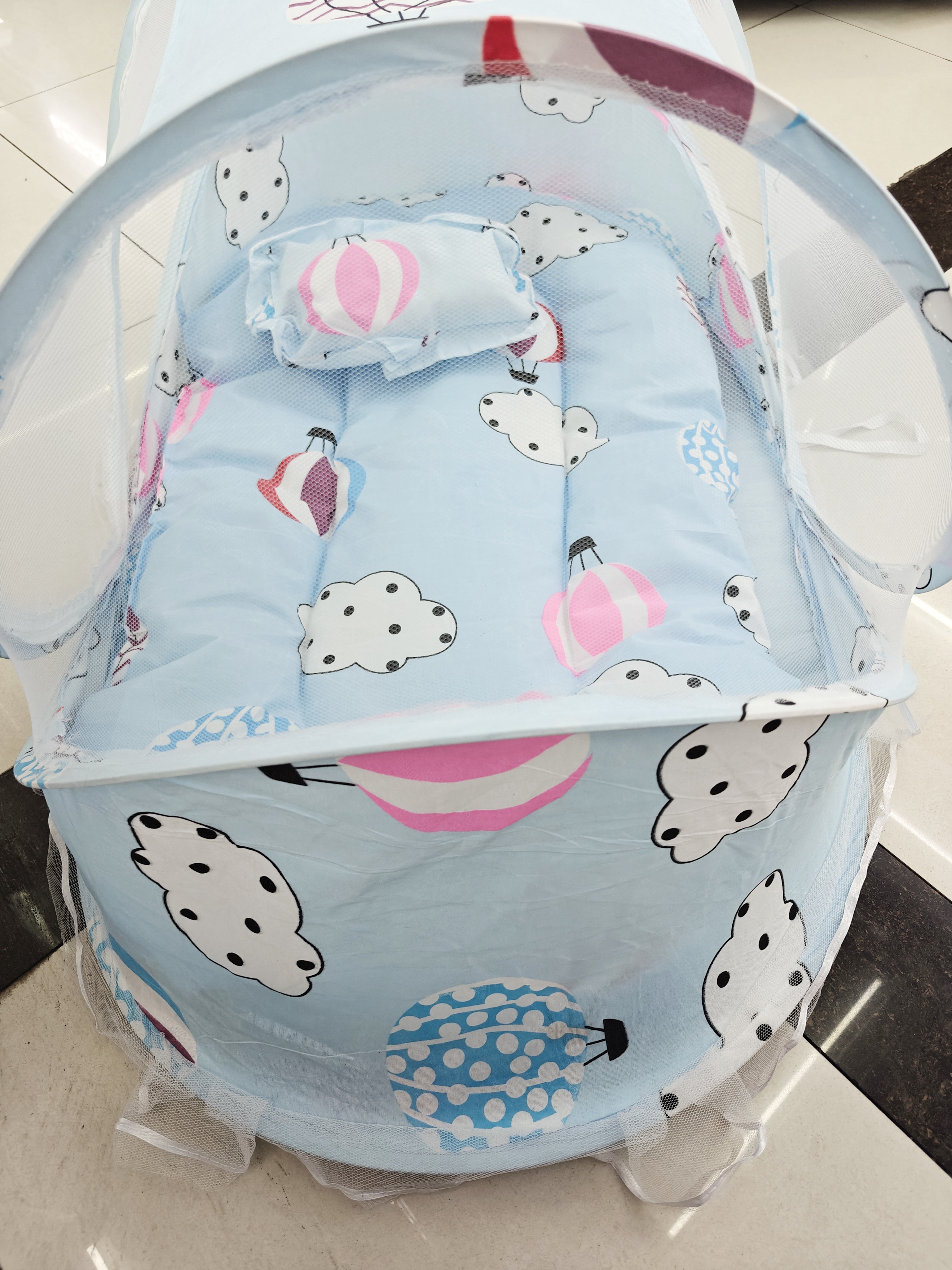 Jiaobao hot air balloon three piece set baby mosquito net