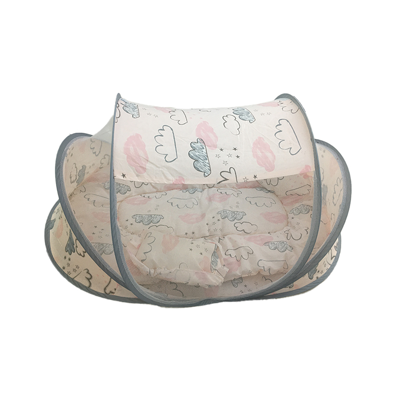 Jiaobao Cloud Three Piece Baby Mosquito Net Set