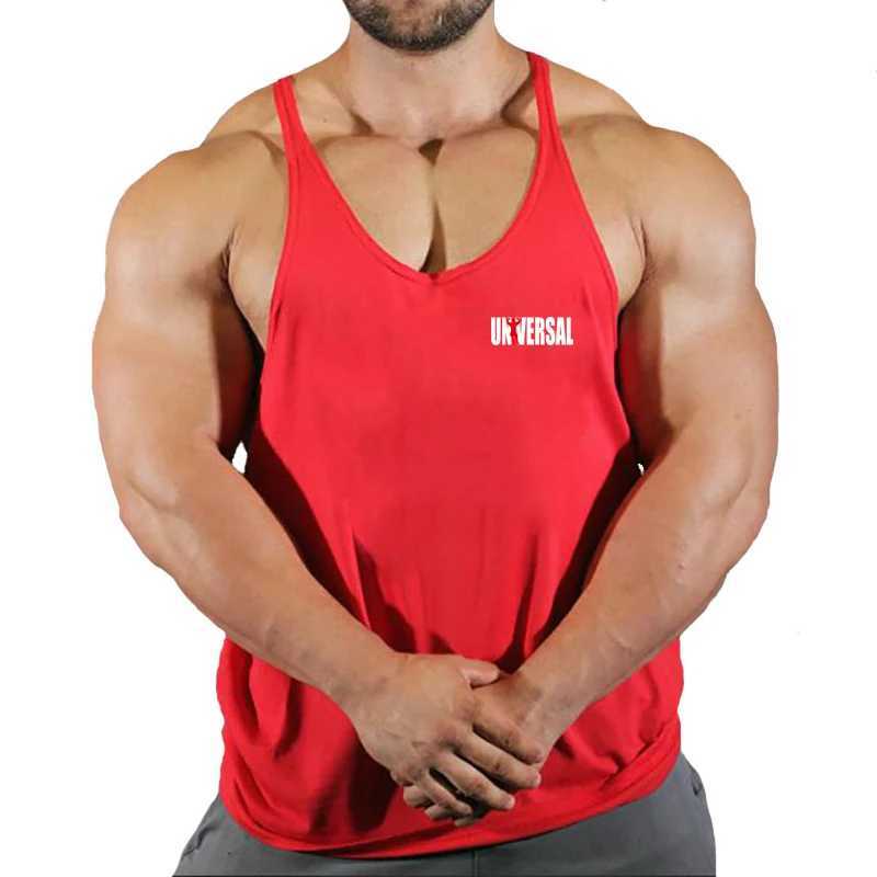 Mens universal sleeveless T-shirt comfortable and loose gym temperature Versatile casual bodybuilding sports vest X250324