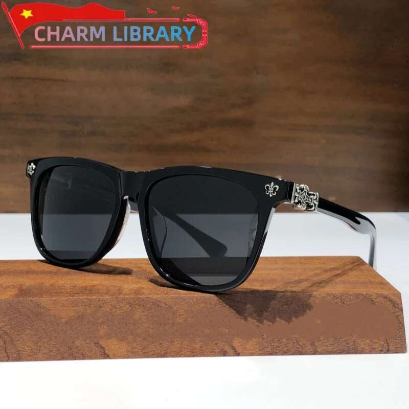 Women Sunglasses Acetate Black Hot Retro Designer Brand Model Outdoor Travel UV400 Men Fashion SUN GLASSES High Quality