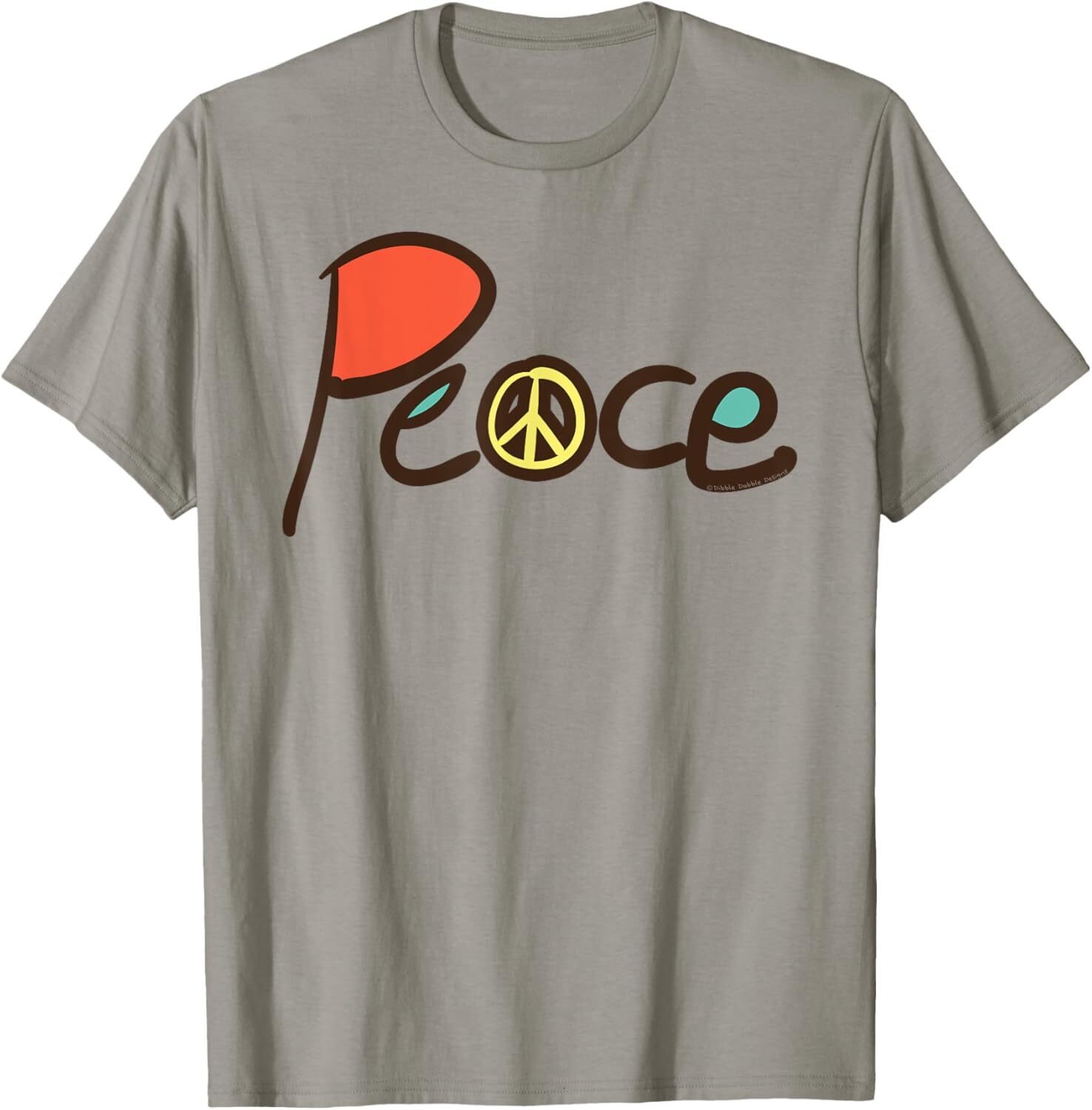 T shirt for Mens Fun Retro PEACE with Peace Symbol Graphic Tee Casual Tops Clothes Short sleeve