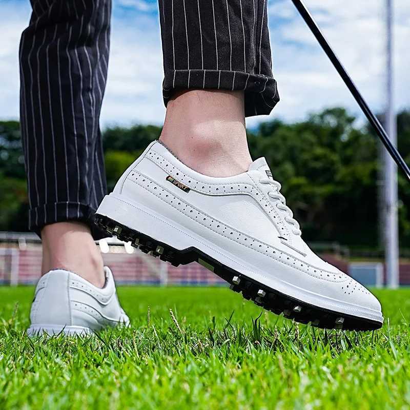 2024 Spring/Summer/Autumn Four Seass New Golf Shoes for Men Waterproof and Breathable Golf Fixed Pin BOA Golf Shoes Y250322