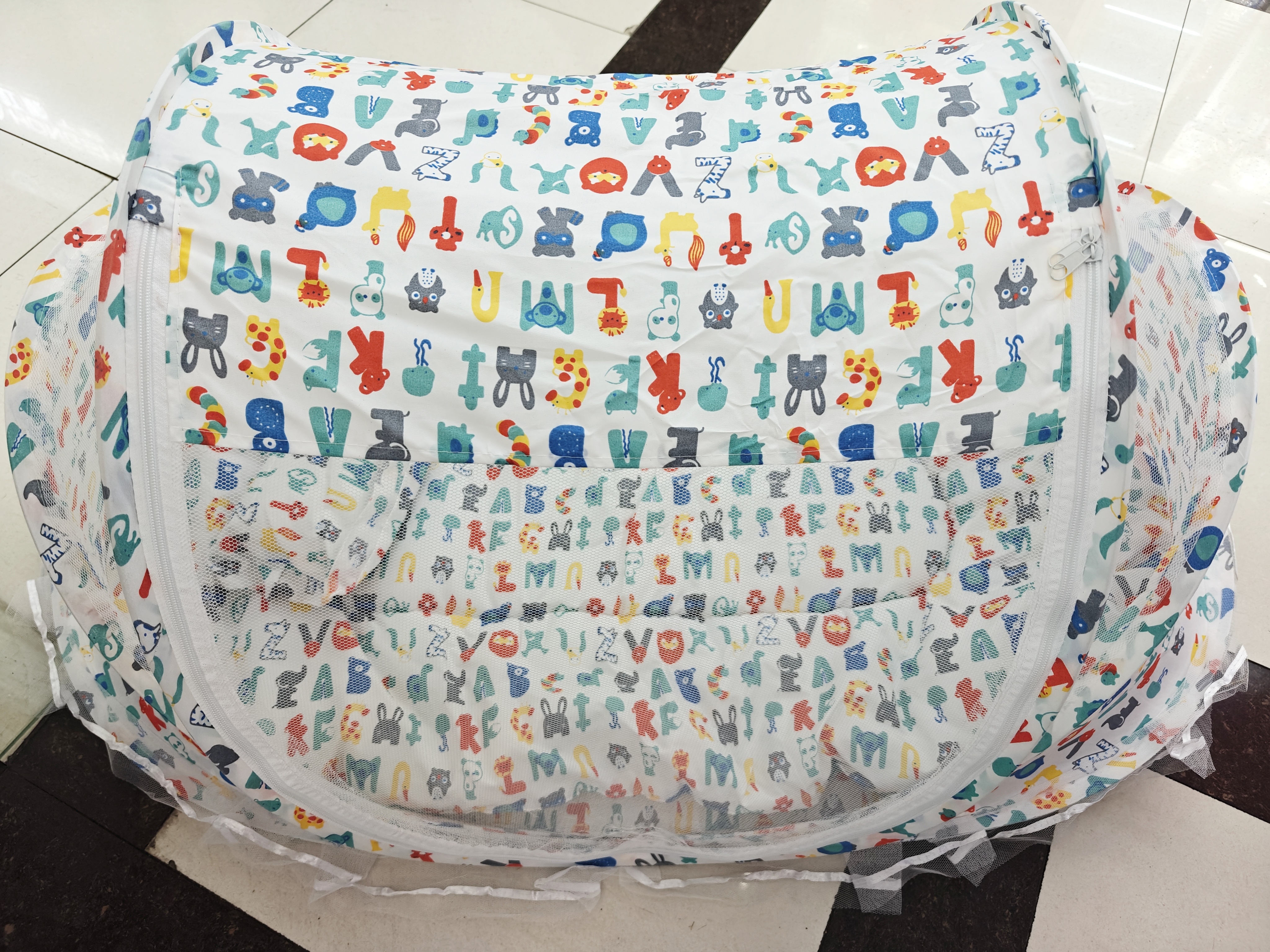 Jiaobao English Three Piece Baby Mosquito Net Set