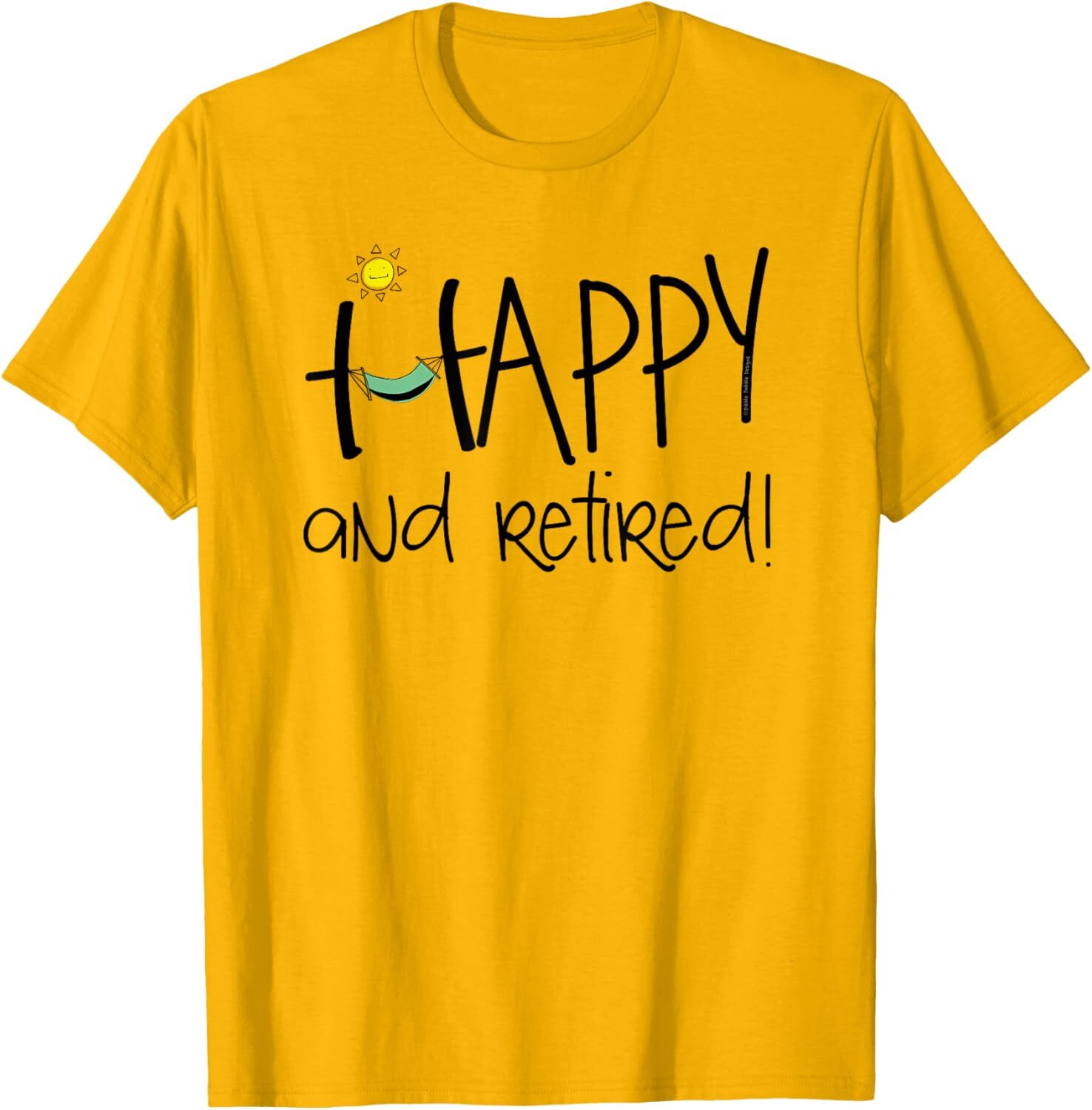 T shirt for Mens Happy and Retired Funny Retirement Graphic Tee Casual Tops Clothes Short sleeve cool