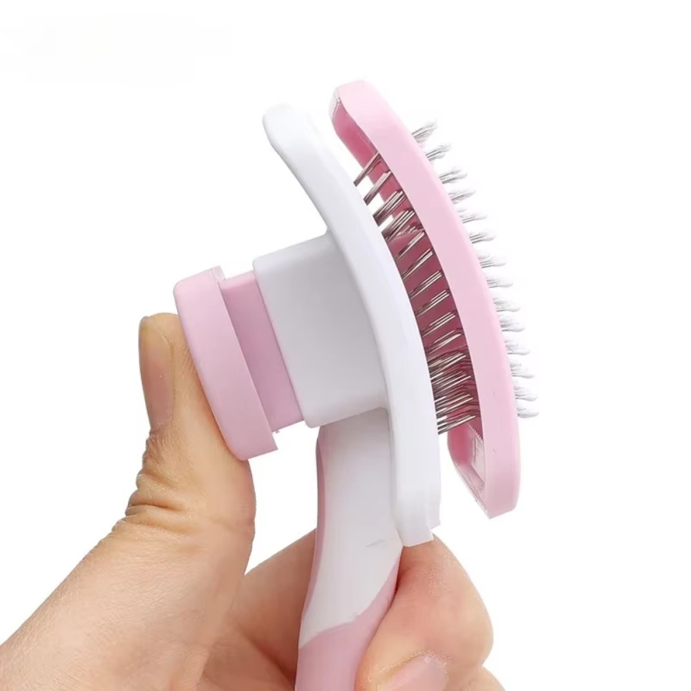 Pet Dog Cleaning Brush Pet Comb Stainless Steel Needle Comb Dog and Cat Hair Removal Floating Hair Cleaning Beauty Skin Care