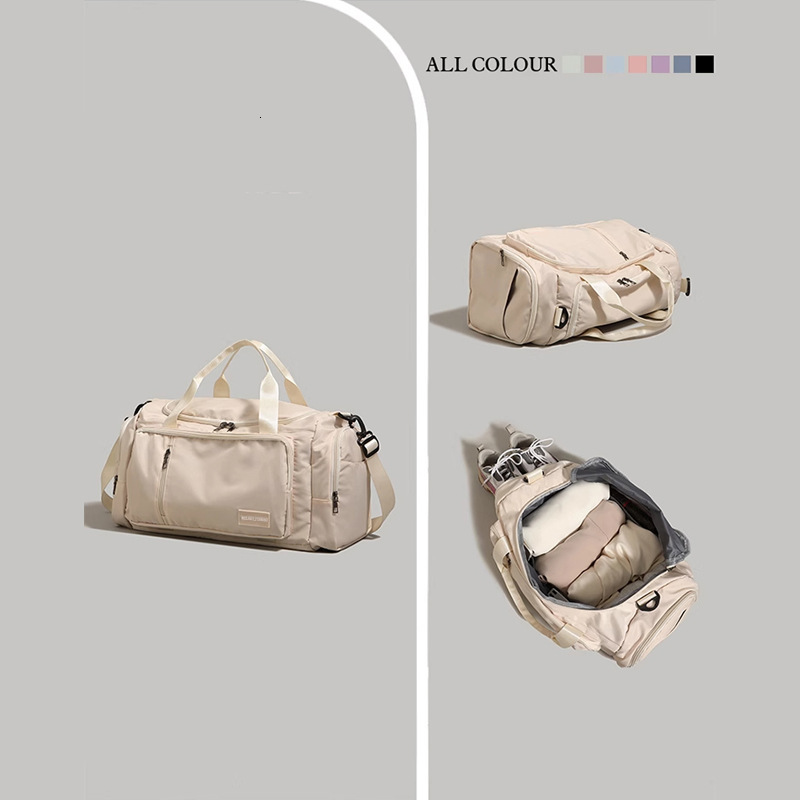 2025S Fashion Designer Large Capacity Short Distance Travel New Dry Wet Separation Swimming And Fitness Luggage Storage Bag