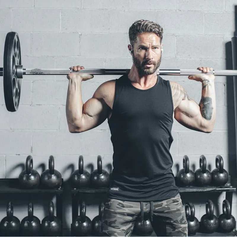 Mens gym summer vest fitness training clothing quick drying and bodybuilding sleeveless compression shirt casual basketball vest X250324