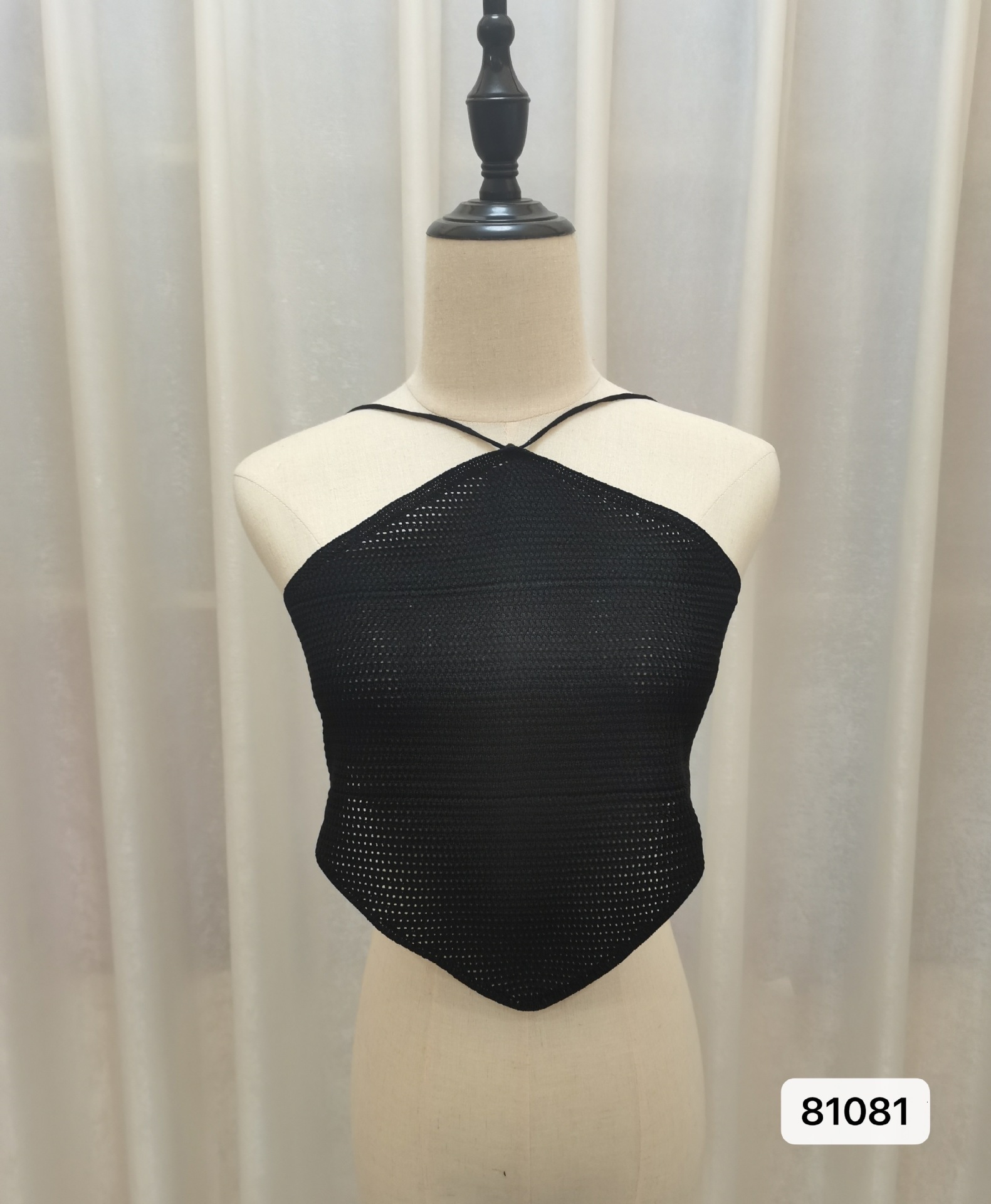 2025 New Spicy Girl Hanging Neck Sexy Designer Small Vest Beach Outdoor Beautiful Vest Slim Fit Pure Desire To Wear Strapless Short Top