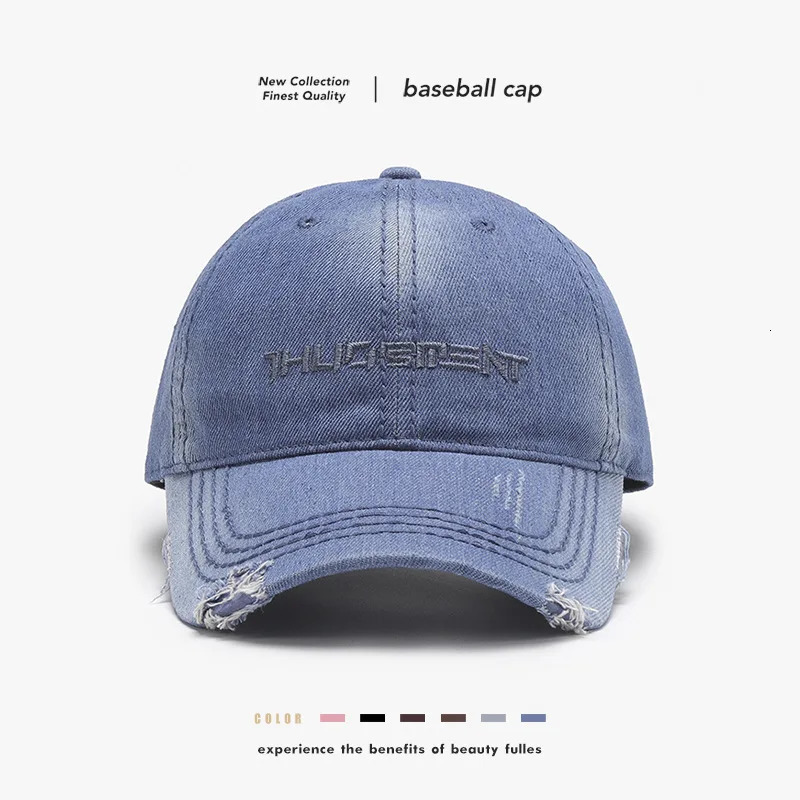 Spring Visors Soft Top Street Plain high quality Men Hole Peaked Cap Womens Travel Sunshade Black Baseball Cap 250320