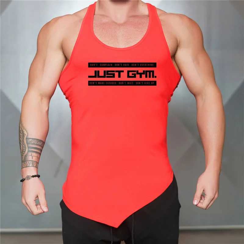 Mens compression vest mens cotton breathable clothing mens bodybuilding and fitness clothing gym vest muscle sleeveless shirt X250324