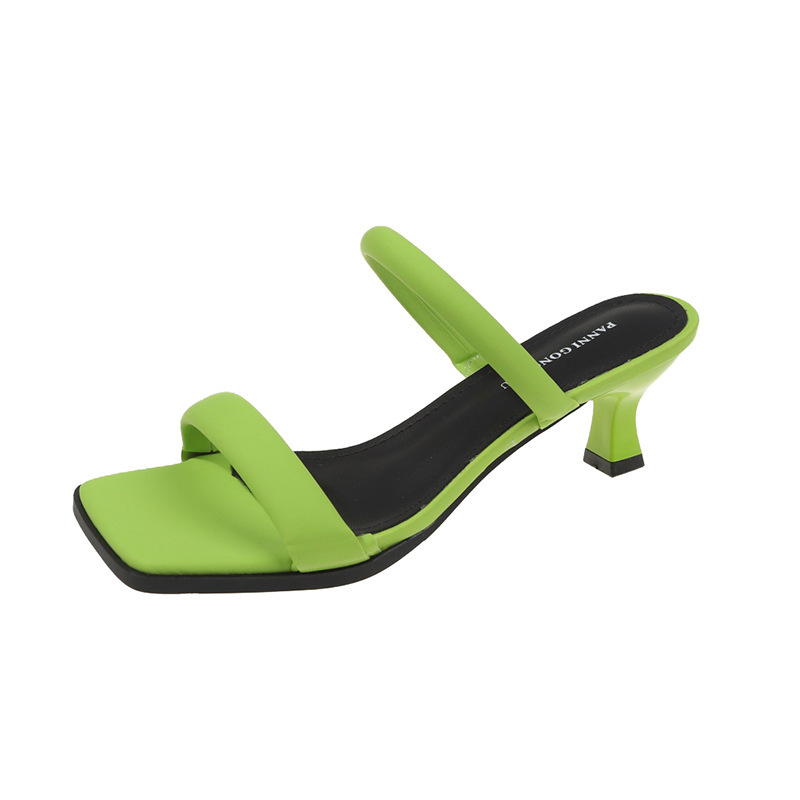 Free shipping designer sandals for womens high heel Summer fashion black beach Open toed slippers size 35-40