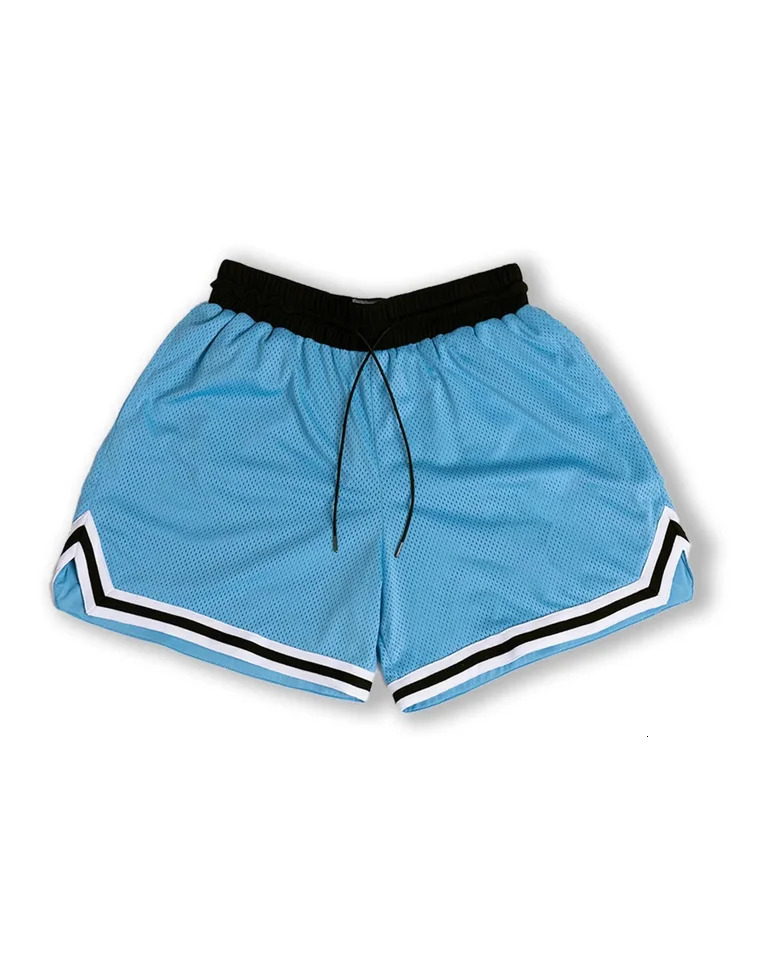 2024 American Casual Shorts Mens Fitness Sports Running Quick Dry Summer Mesh Breathable Training short pants 250321
