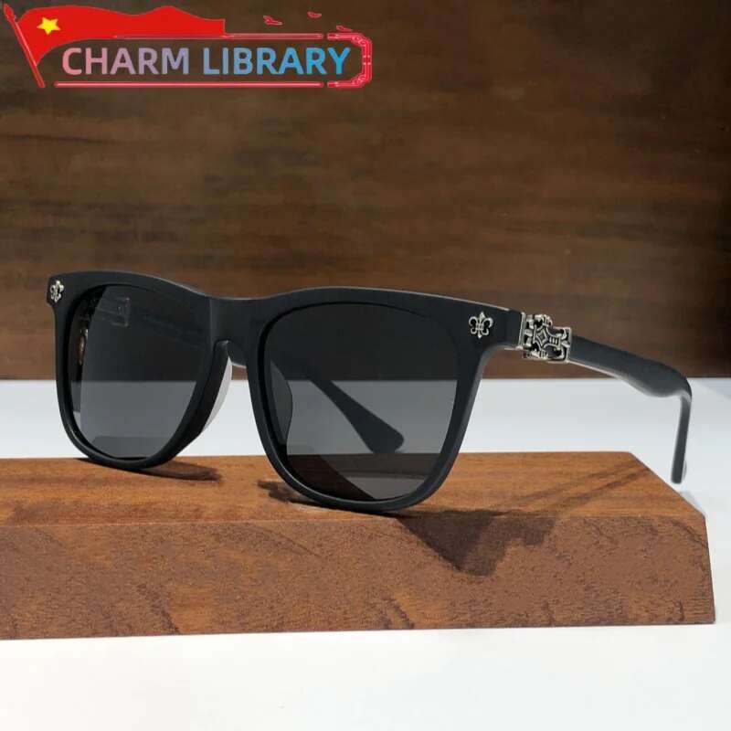Women Sunglasses Acetate Black Hot Retro Designer Brand Model Outdoor Travel UV400 Men Fashion SUN GLASSES High Quality