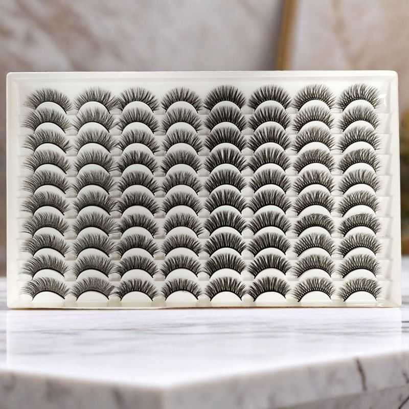 Thick false eyelashes multiple pairs large capacity mixed whole one-piece stage makeup special W250324