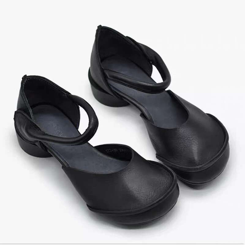 Women Heeled Sandals Chunky Designer Woman Elegant Summer New 2025 Pumps Fashion Mary Jane Shoes Dress Sandalias De Mujer