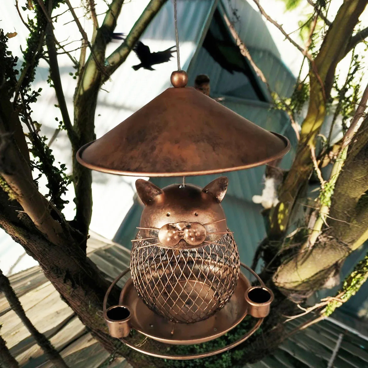 Patio Decorative Bird Feeder 250320