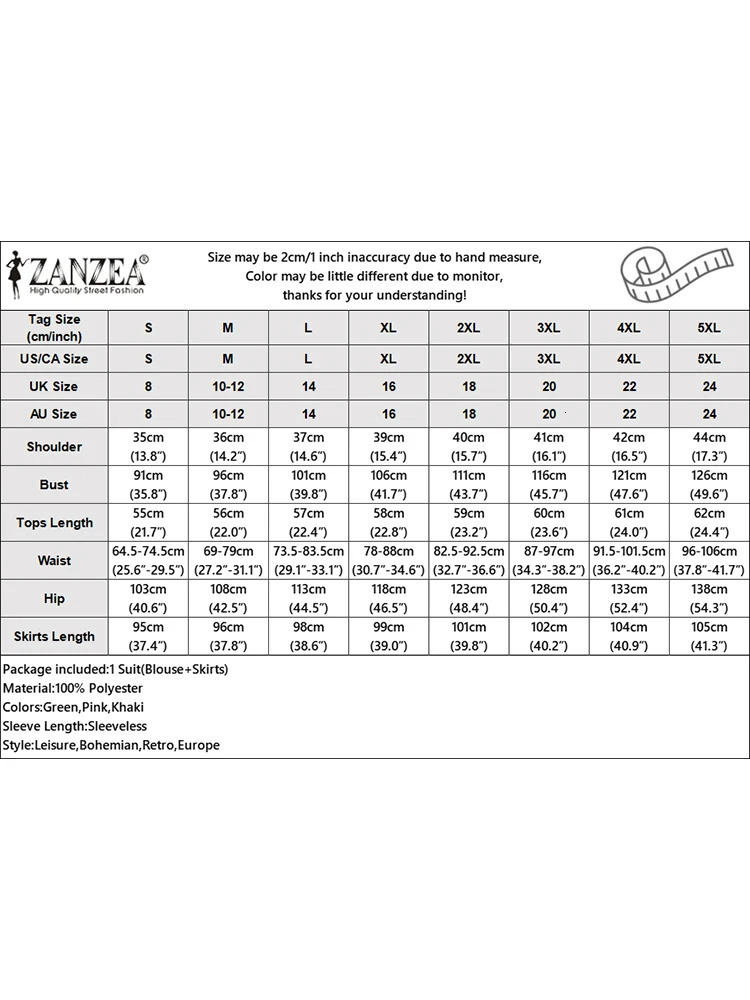 ZANZEA Summer Dress Sets 2PCS Women Outfits Fashion Two Pices Sets Sleeveless Tank Tops Long Skirt Suit Office Lady Matching Set 250324