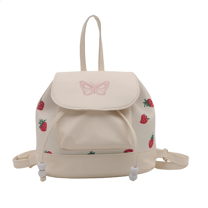 Women Printed Bucket Backpack Adjustable Strap Bow Fashion Drawstring Backpack Simple Bucket Shoulder Bag Daily Bag 250318