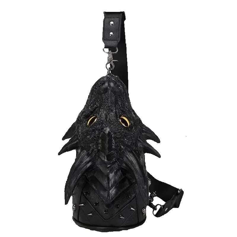 2025 Trend 3D Dragon Head Crossbody For Women Vintage Casual Bag Fashion Shoulder Bags Ladies Handbags Purse