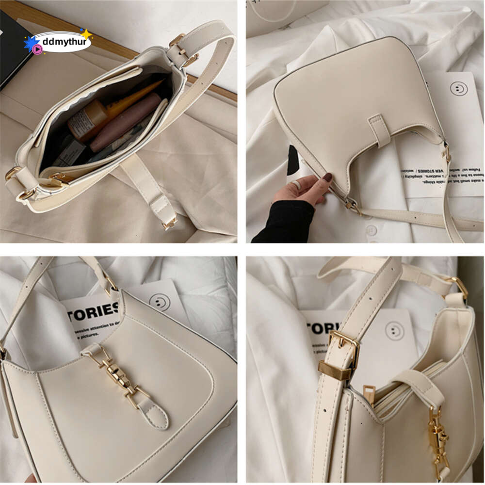 Underarm Toptrends Shoulder for Women 2024 Trend Designer Half Moon Crossbody Bags PU Leather Ladies Handbags and Purses H6.17#36 ddmythur