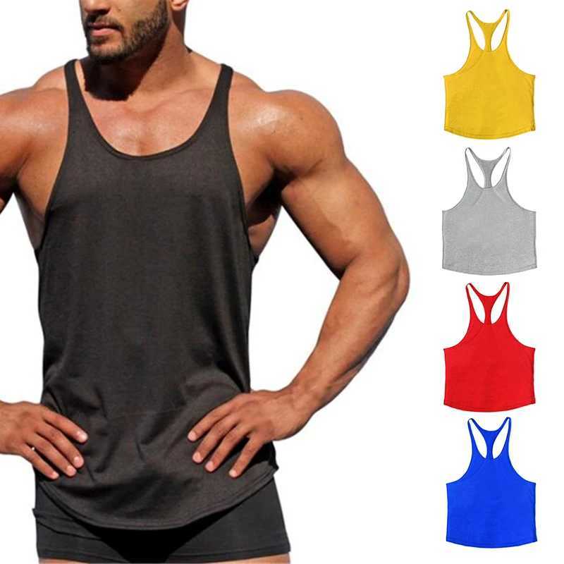Mens sleeveless shirt quick drying fitness vest running vest elastic basketball top fitness T-shirt mens clothing X250324