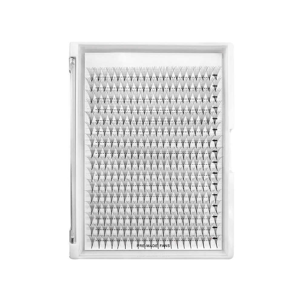 Large version of 4-14D tufted pointed eyelashes 12/16 rows hot selling thick pointed root false eyelashes W250324