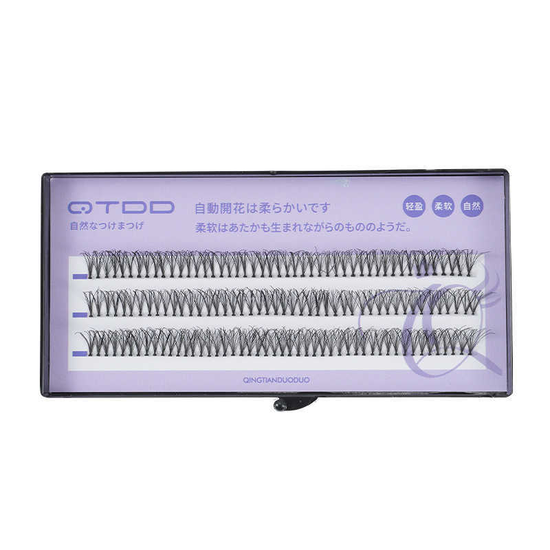 Chicken Claw Hair Segmented False Eyelash Large Dense Curl Fluffy Eyelash Asian New Thick Eyelash W250324