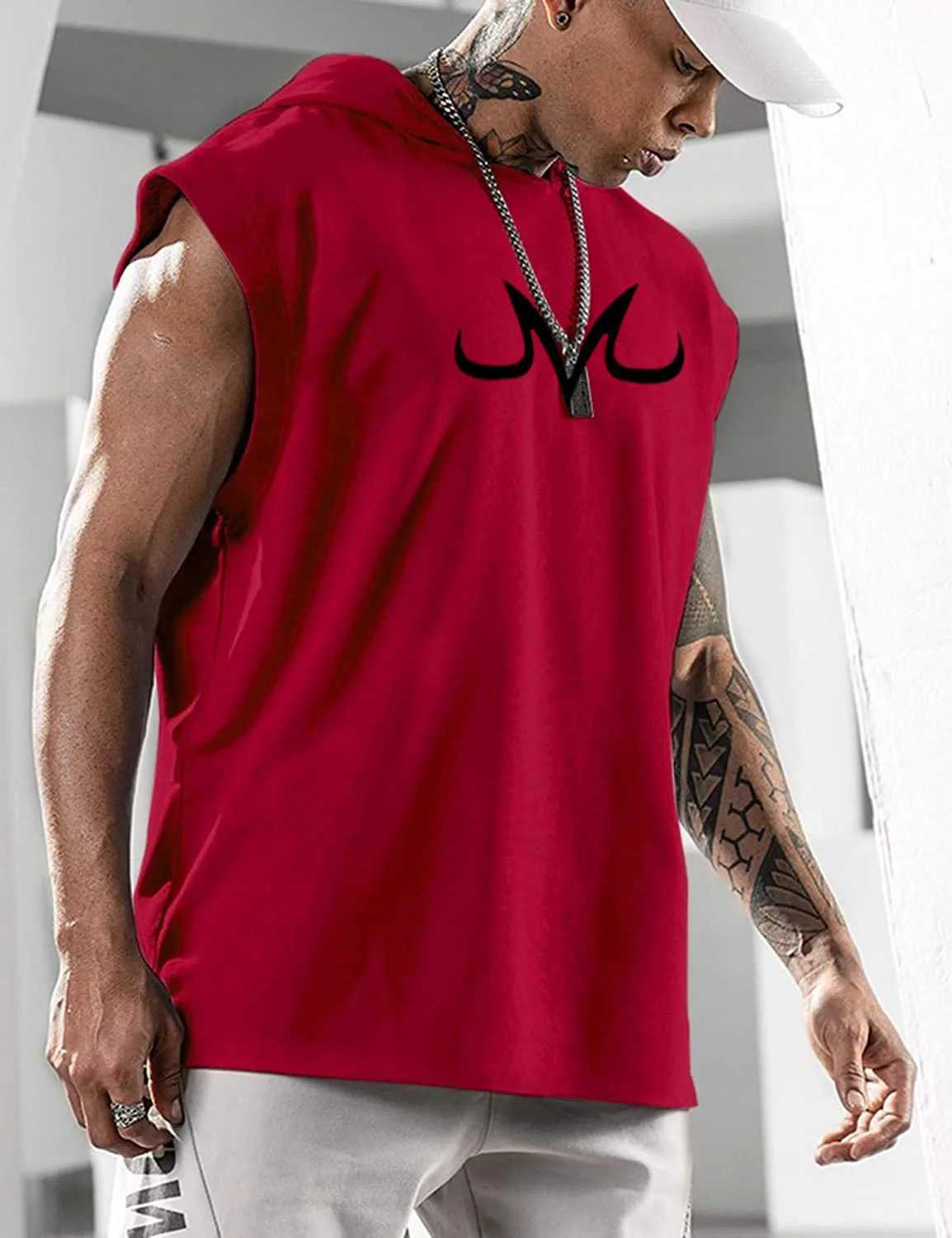 Quick drying fitness vest mens fitness sleeveless anime Zt casual vest summer training clothing cotton 2099 X250324