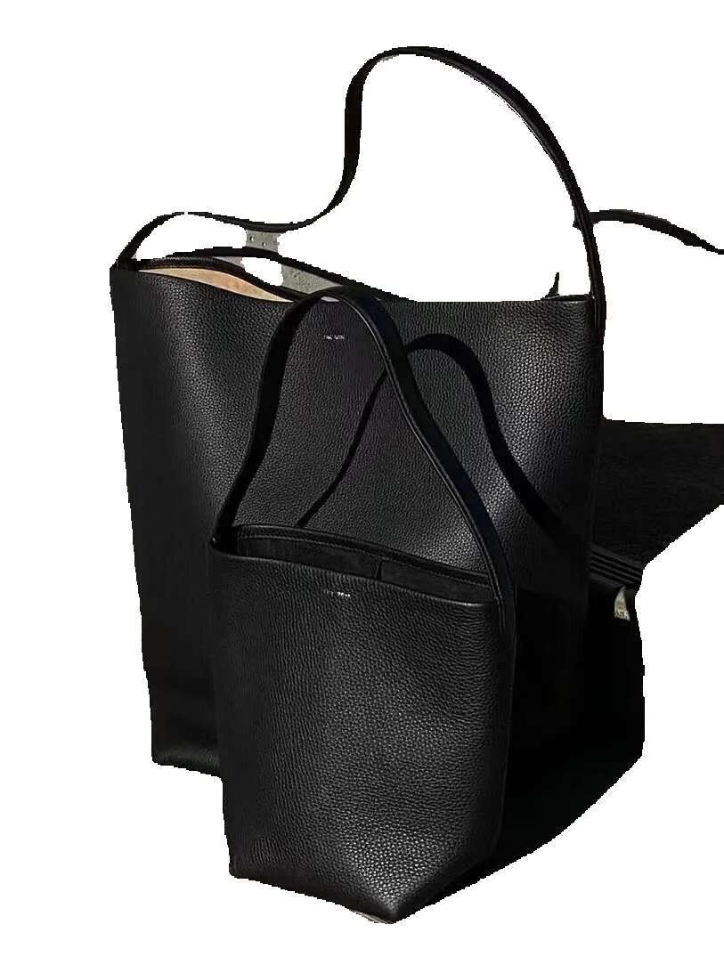 2024 Genuine Leather Single For Women Fashion Classic Casual Handbags Shoulder Crossbody Travel Bucket Tote Bag