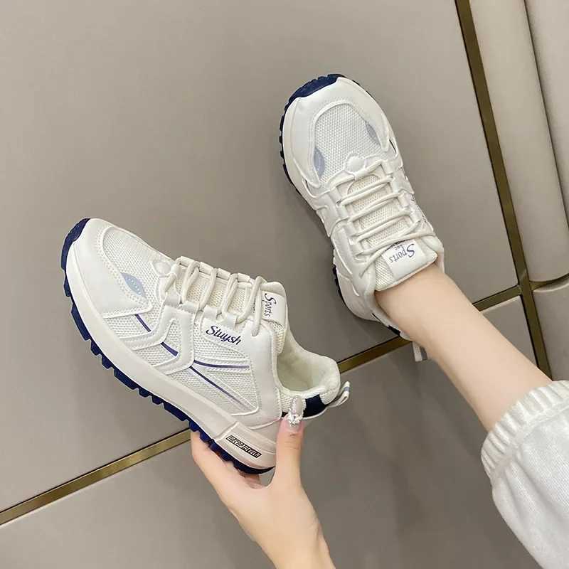 Casual shoes womens sports shoes white shoes womens summer sports shoes womens breathable mesh shoes Fi brand sports shoesXJ250324