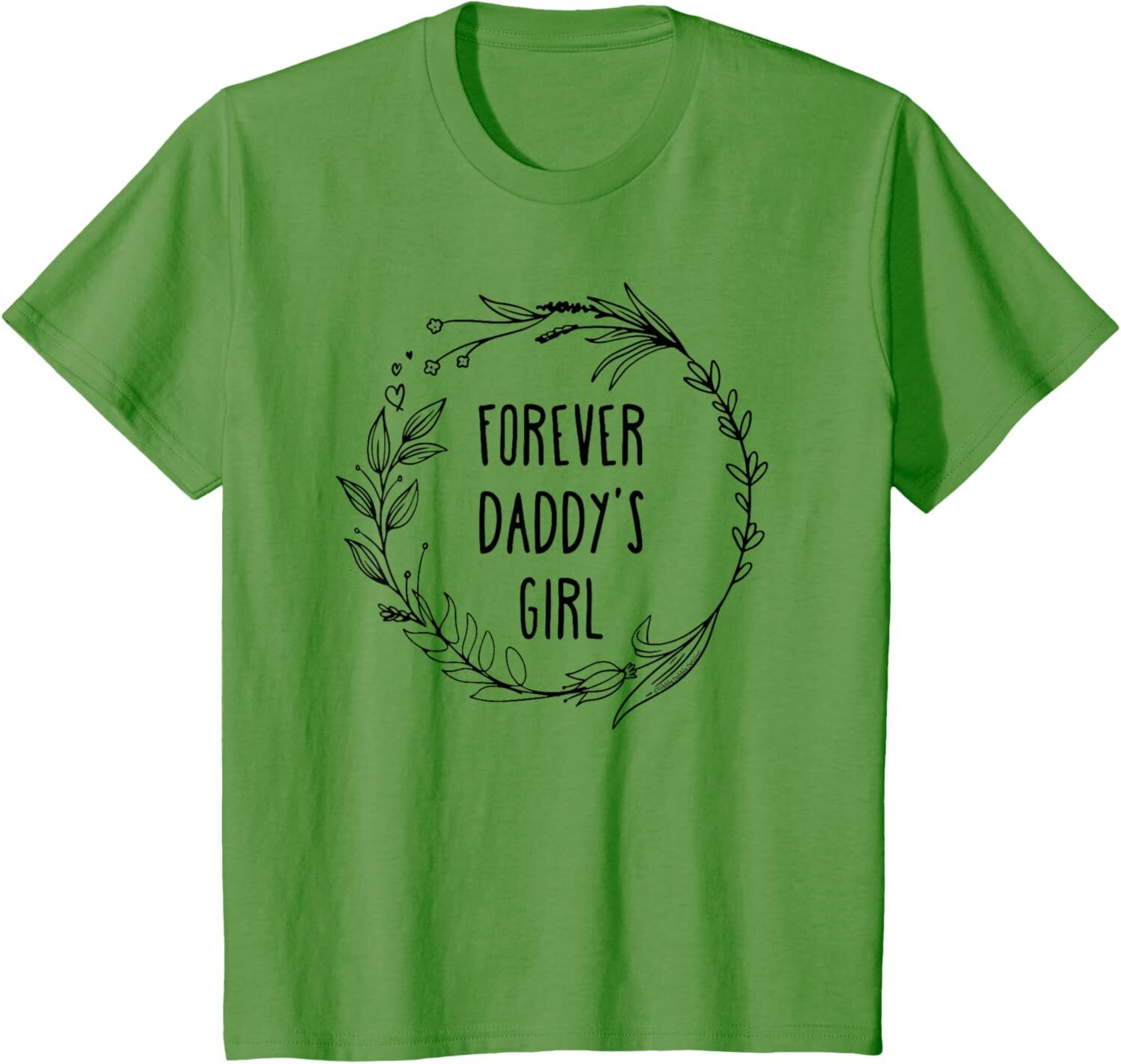T shirt for Mens Sweet Forever Daddys Girl Daughter to Father - Fathers Day Graphic Tee Casual Tops Clothes Short sleeve fashion