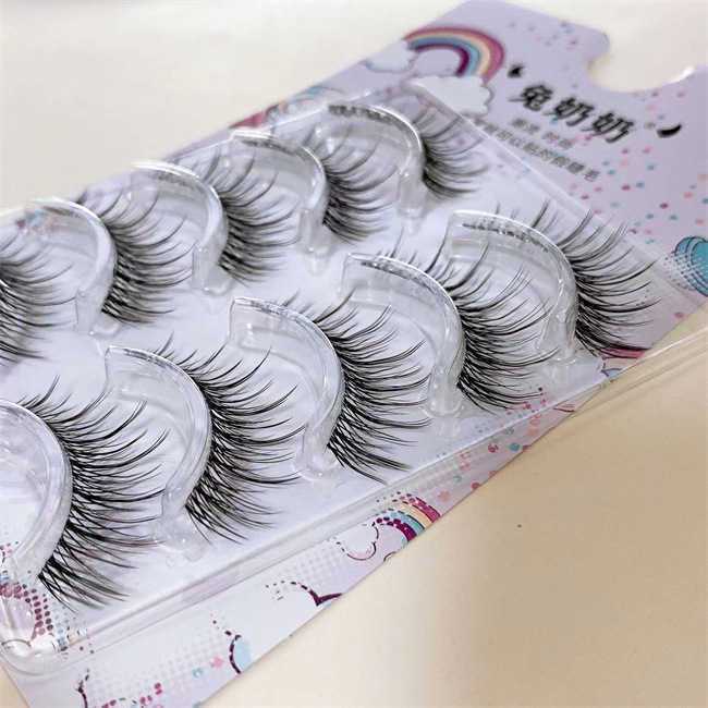 Granny Rabbit NN27 Exaggerated Fairy Hair False Eyelash Asian Style Extra Long 13mm Eyelash Mixed Blood Feeling W250324