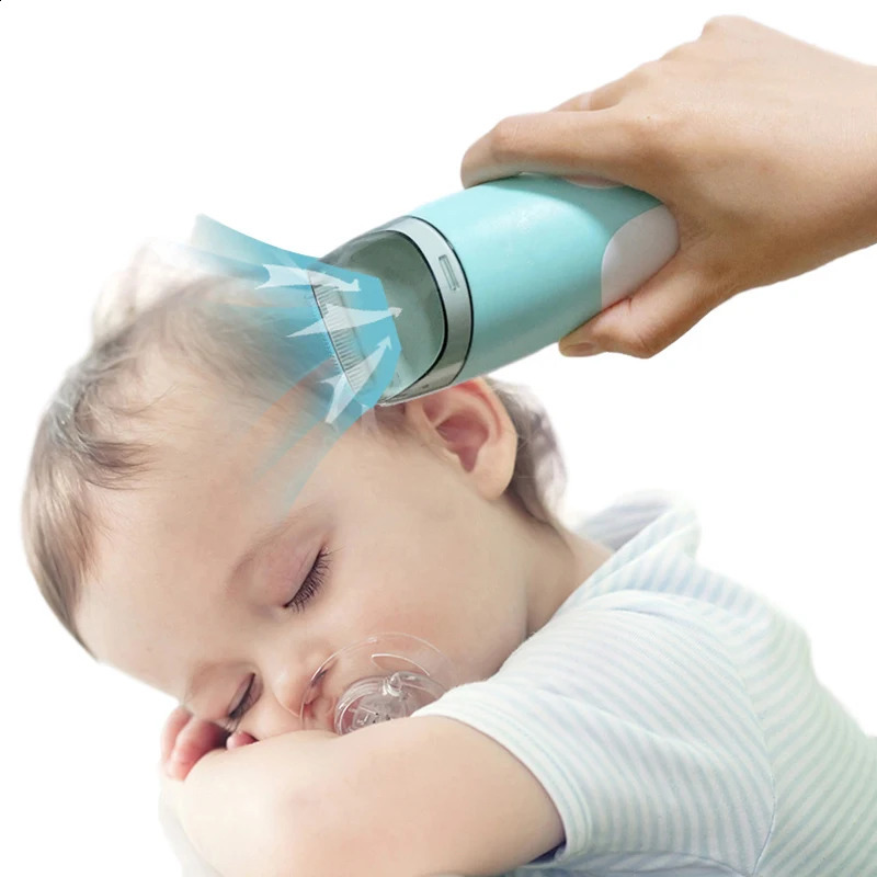 Mute Kids Hair Trimmer Automatic Gather Waterproof Baby Adult Hair Clipper Electric Hair Cutting Baby Care No Oil 250303