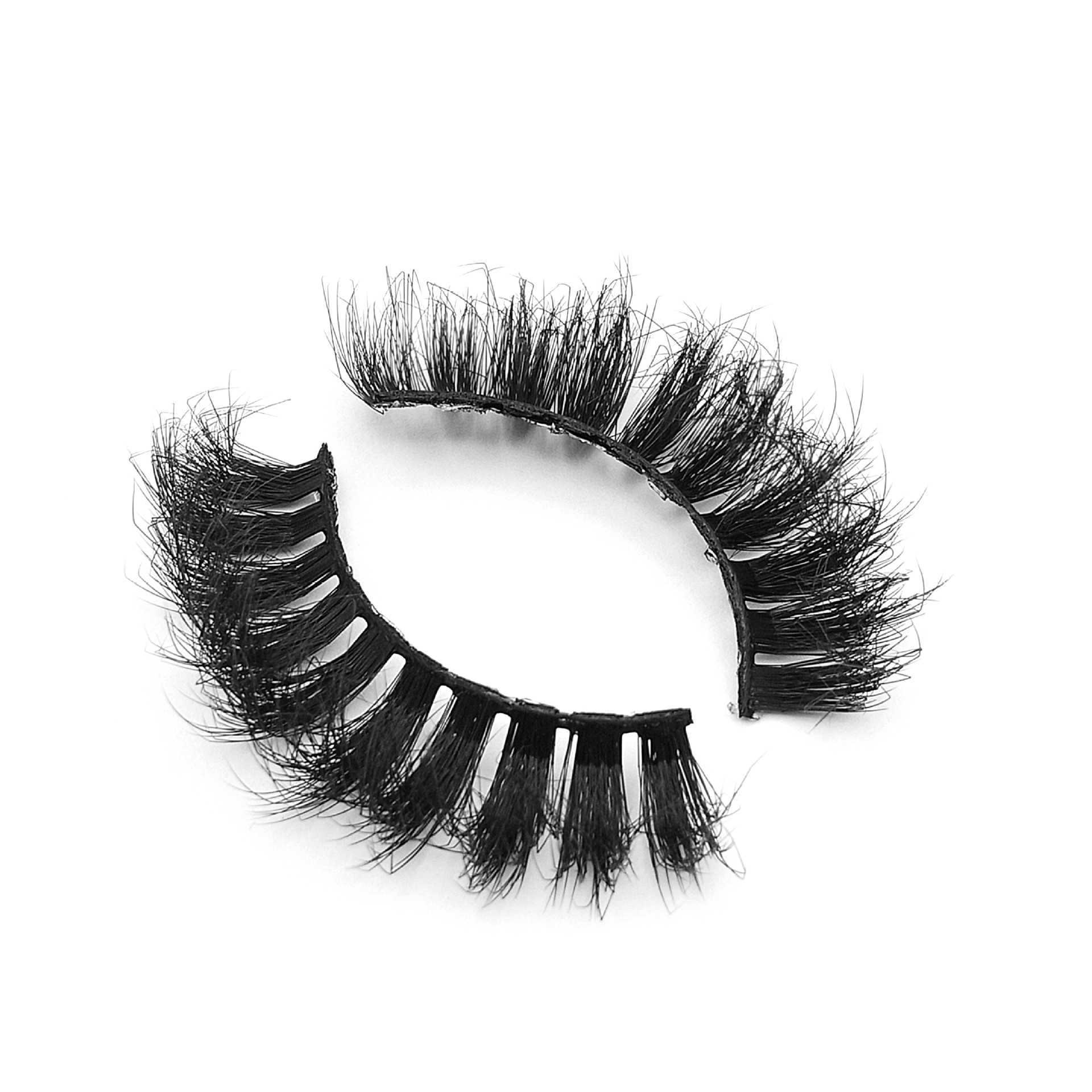 25mm pair of fake eyelashes 9D thick explosive style messy and fluffy eyelashes W250324